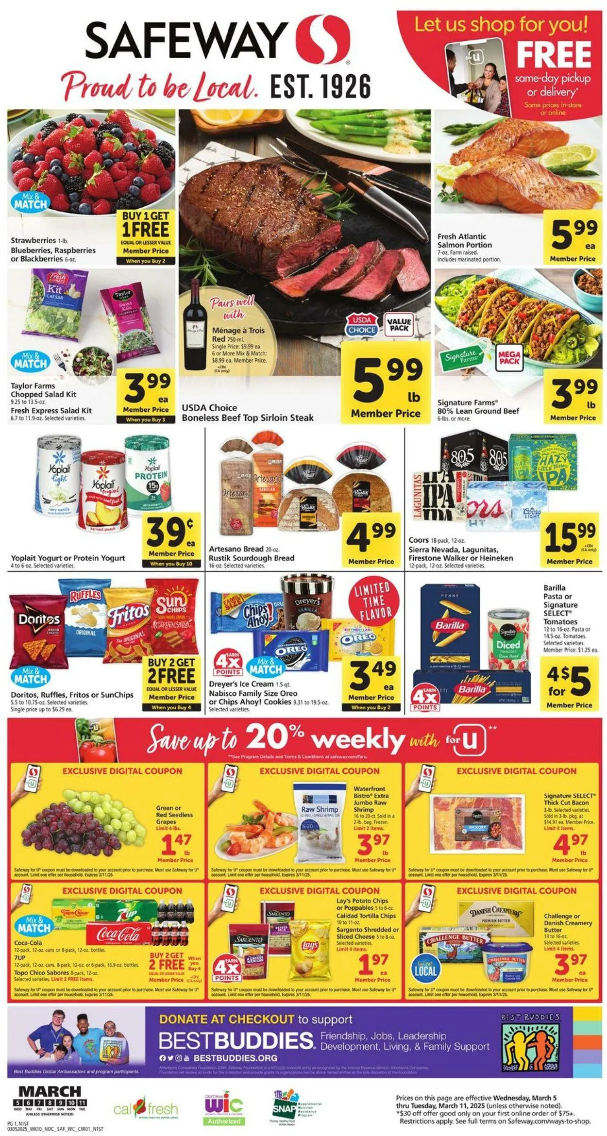 Safeway Current weekly ad - 1