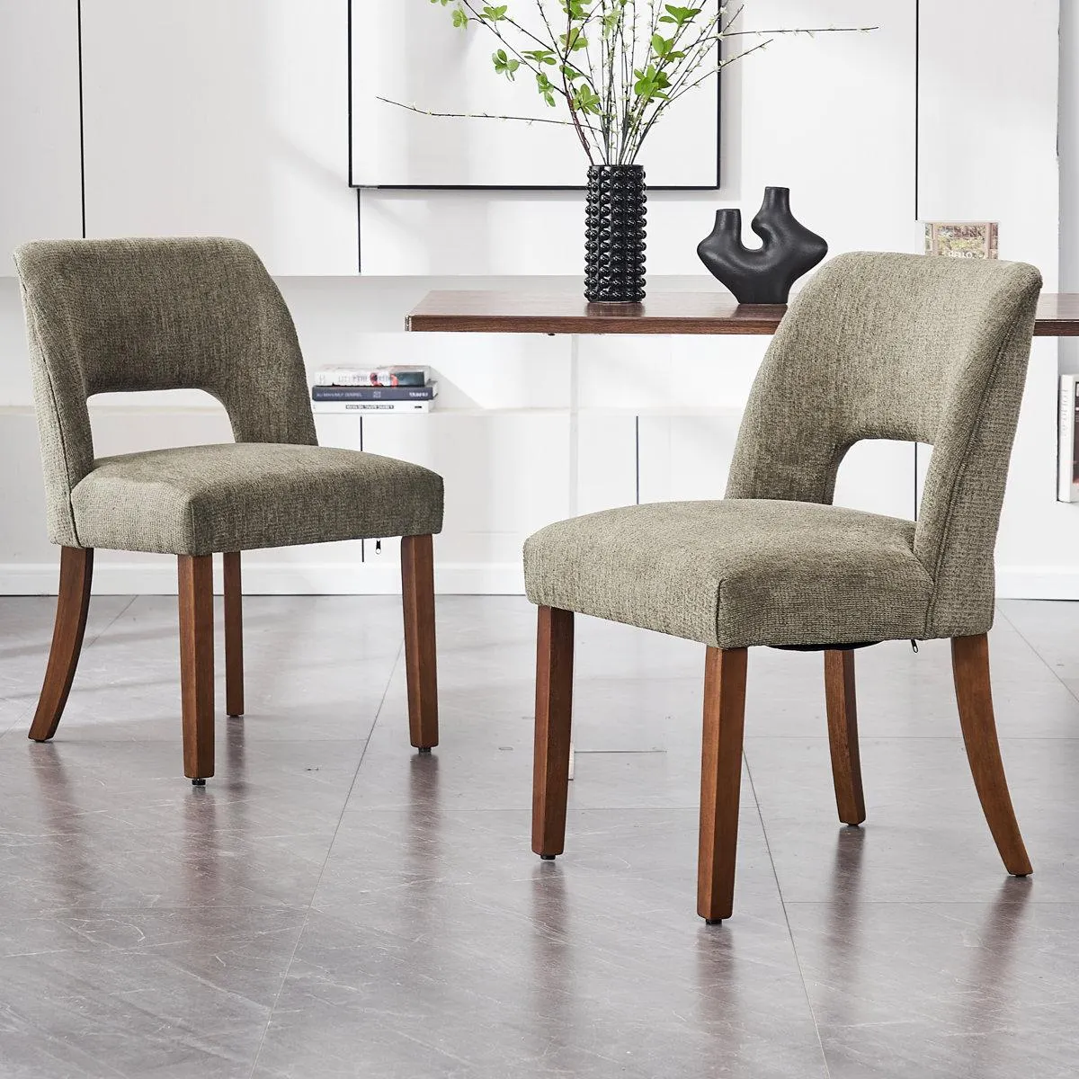 Nakenzie Upholstered Back Side Dining Chair (Set of 2)