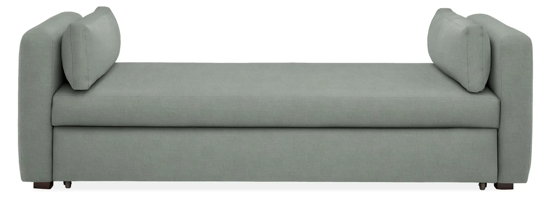 Oxford Track Arm 87" Pop-Up Platform Queen Sleeper Daybed in Mori Cloud