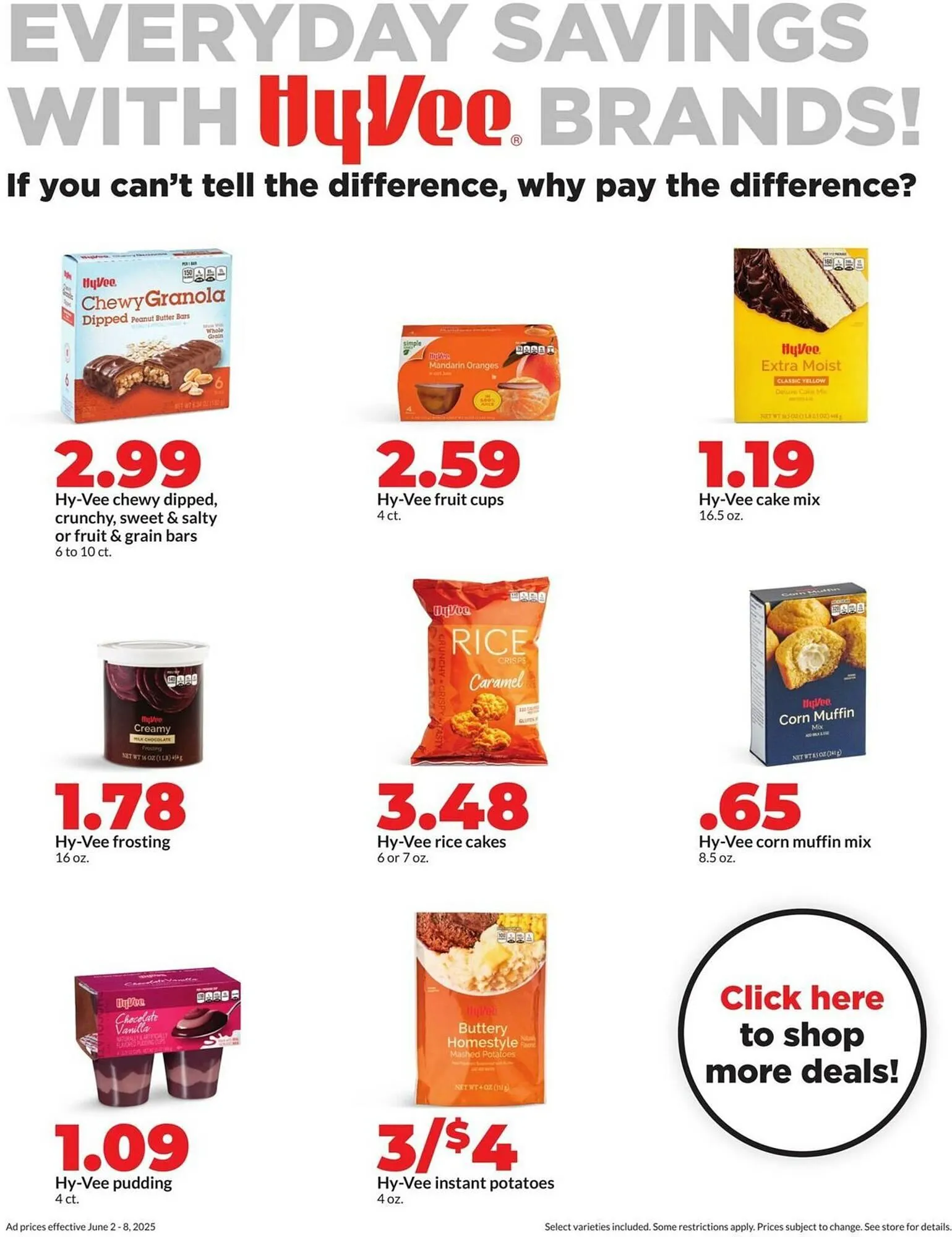 Weekly ad Hy-Vee Weekly Ad from June 2 to June 8 2025 - Page 13