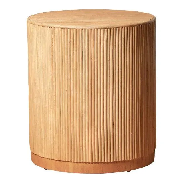 Gabriella Rattan Side Table