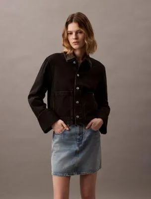 Cuff Sleeves Denim Jacket