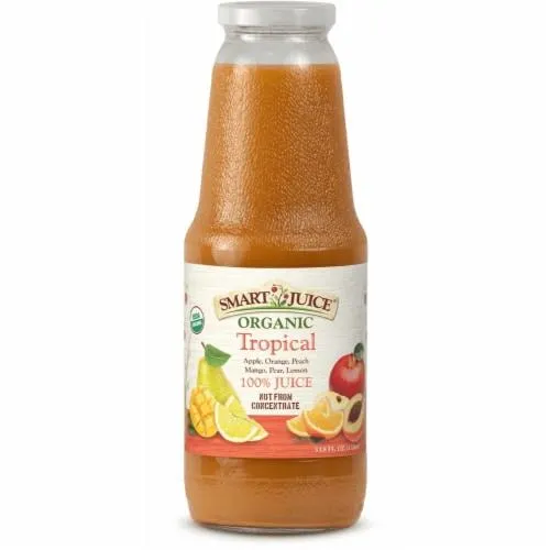 Smart Juice - Juice Organic Tropical - Case of 6-33.8 FZ