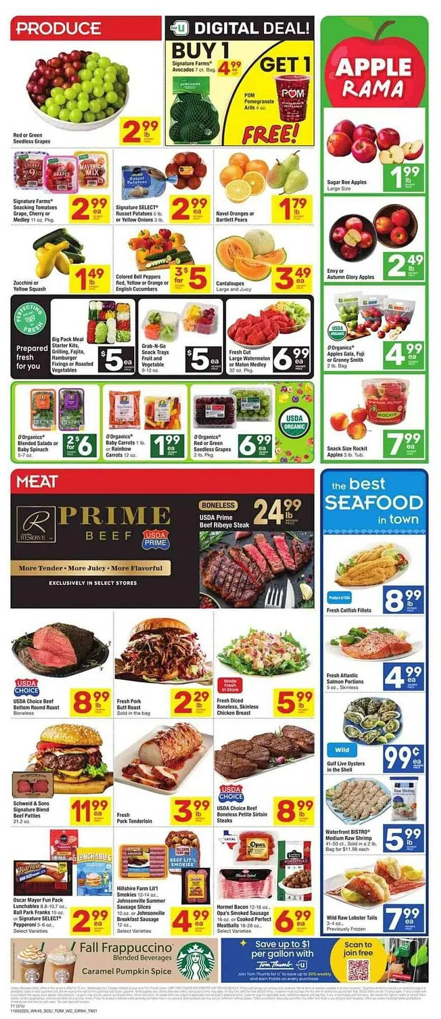 Weekly ad Tom Thumb weekly ad from November 5 to November 11 2025 - Page 5