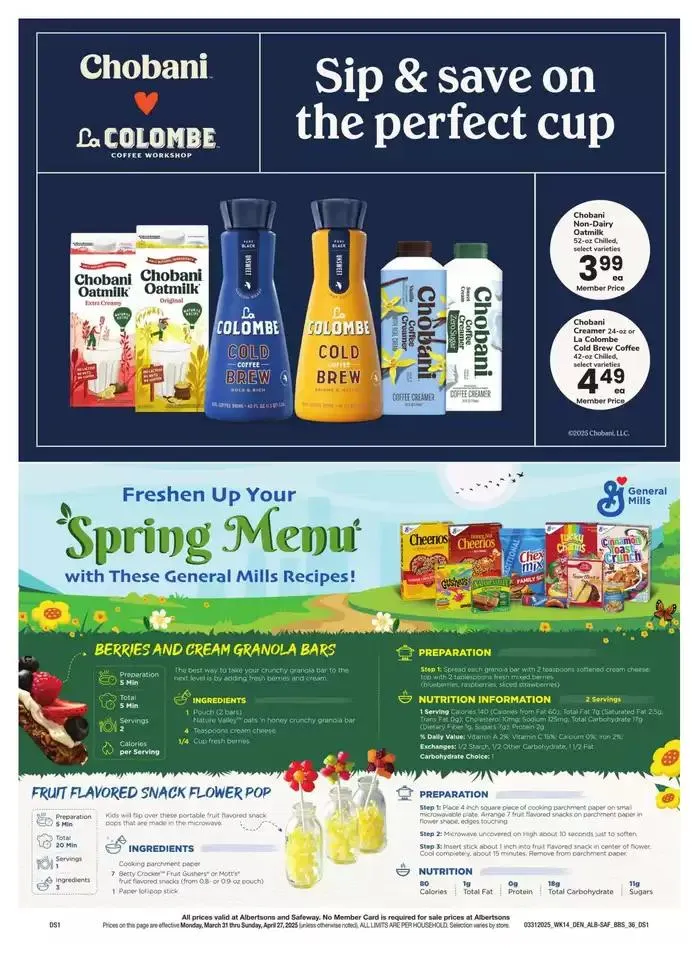 Weekly ad Albertsons - Denver - BBS from March 31 to April 27 2025 - Page 36