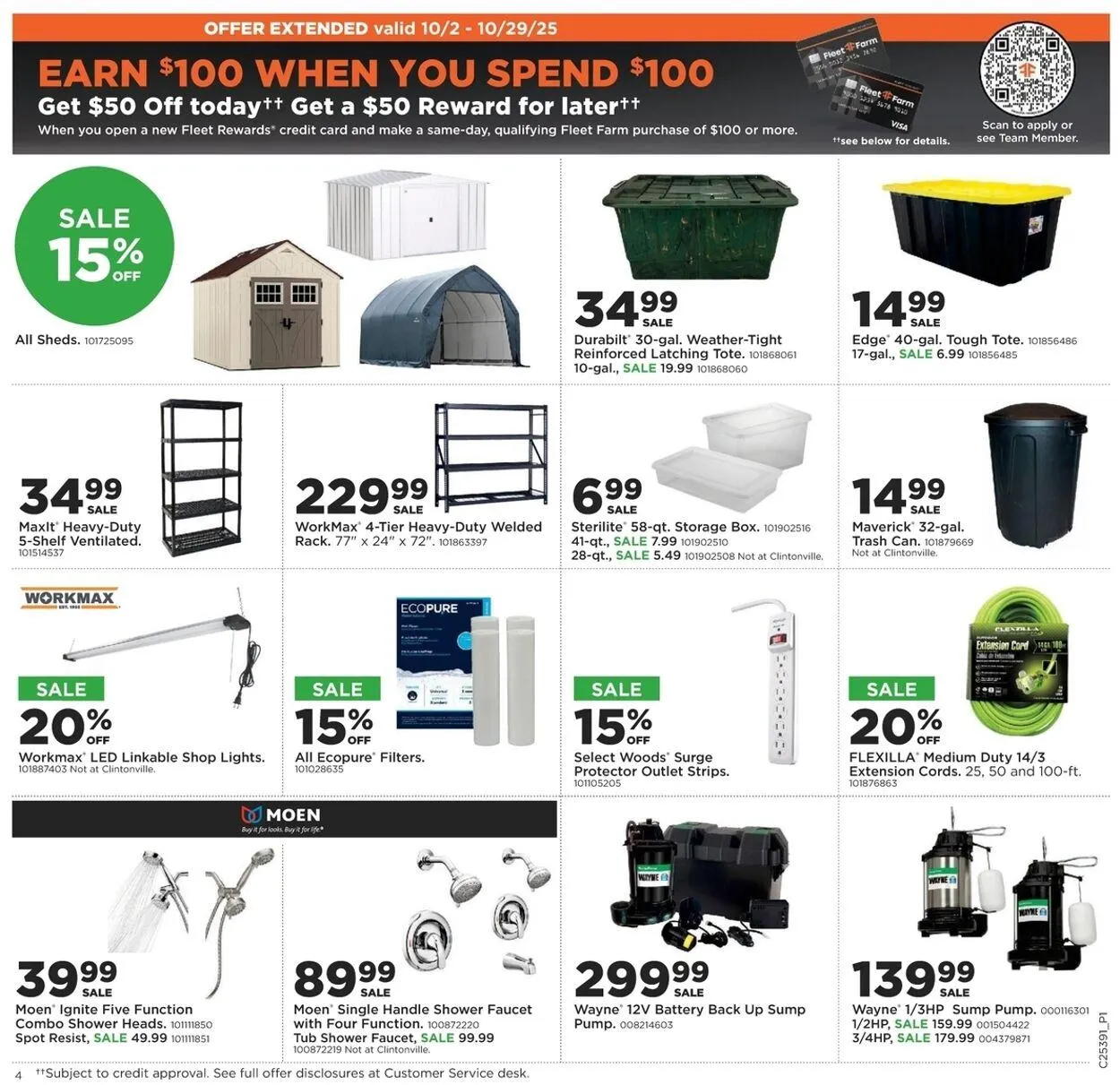 Weekly ad Mills Fleet Farm from September 25 to October 1 2025 - Page 6
