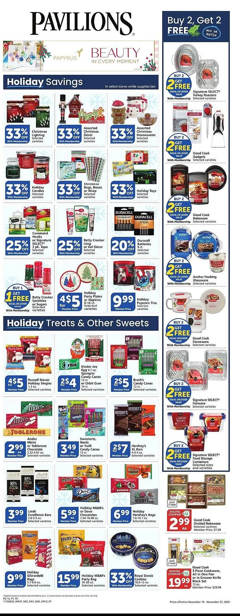 Weekly ad Pavilions weekly ad from November 19 to November 27 2025 - Page 12