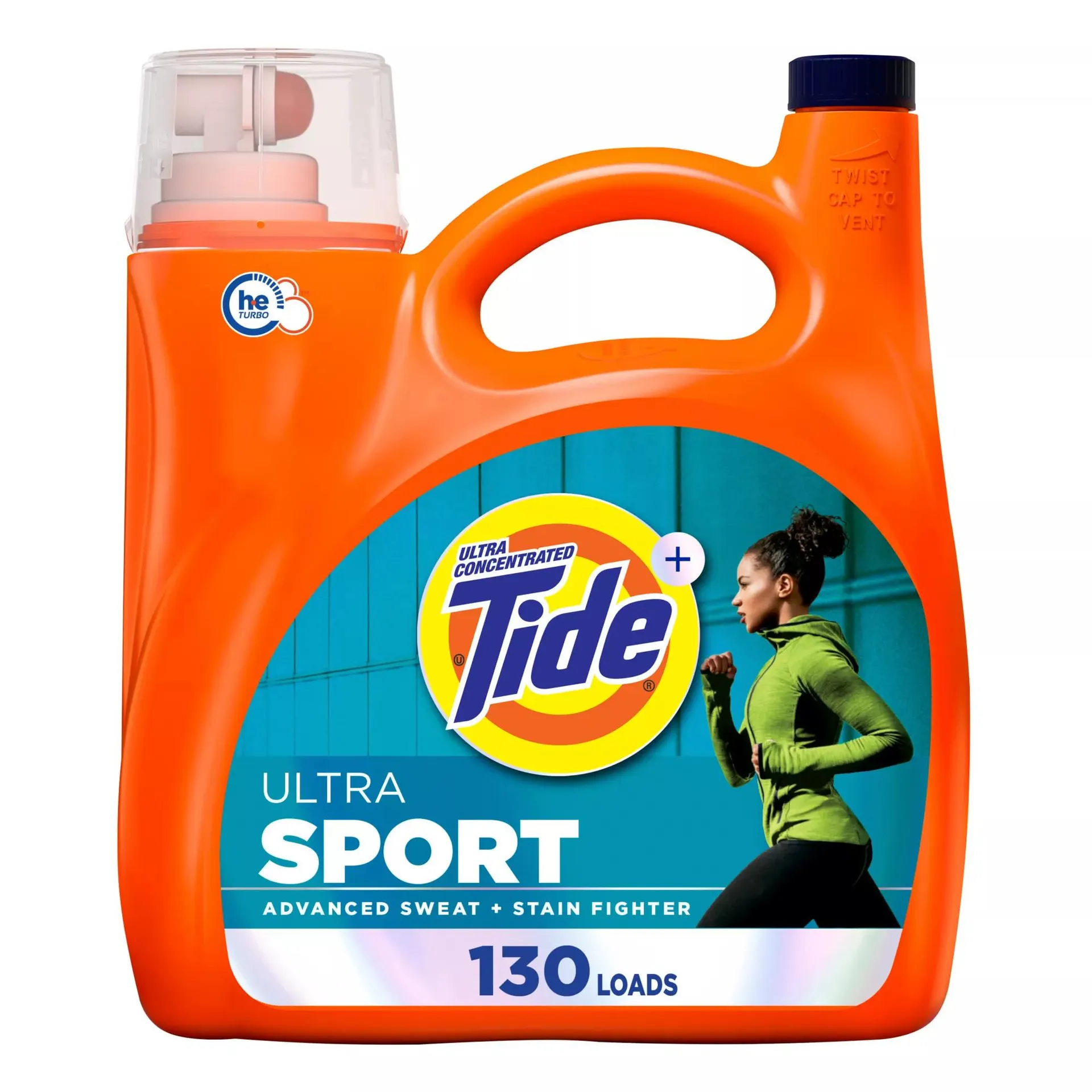 Tide Ultra Sport Liquid Laundry Detergent, 130 loads/166 oz.