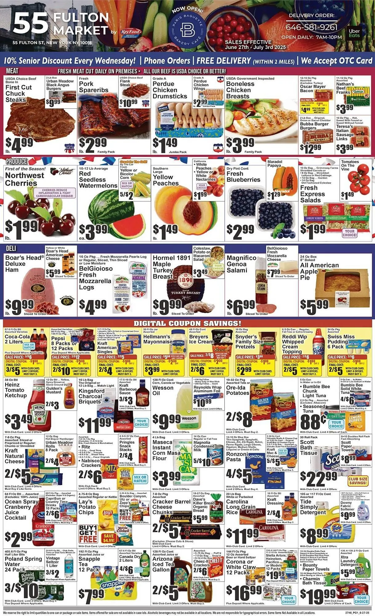 Weekly ad The Food Emporium Weekly Ad from June 27 to July 3 2025 - Page 1