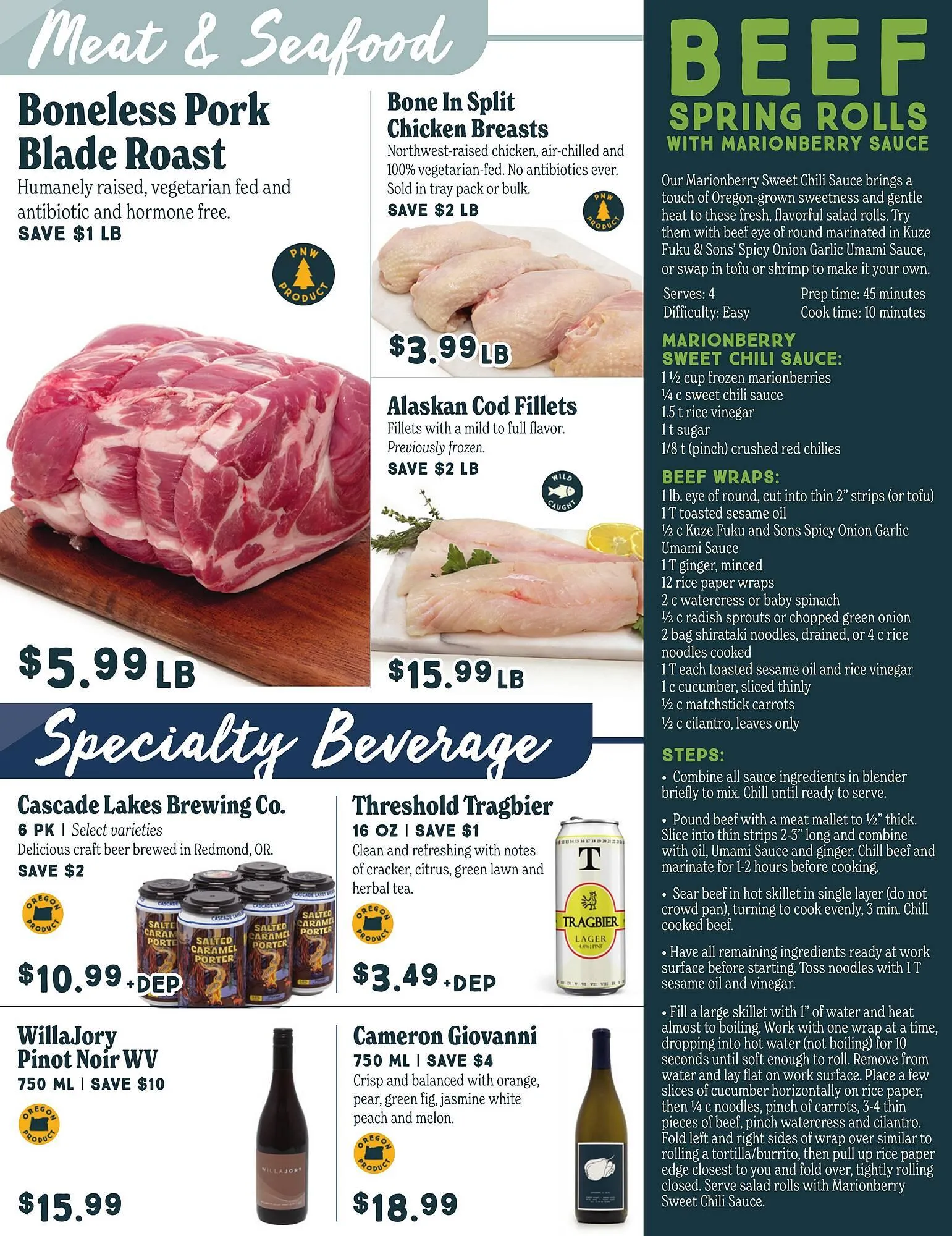 Weekly promotion Market of Choice weekly ad spanning from March 27 to April 2 2026 - Page 2 for Catalogue 365