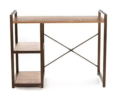 Medium Mango 2-Shelf Writing Desk