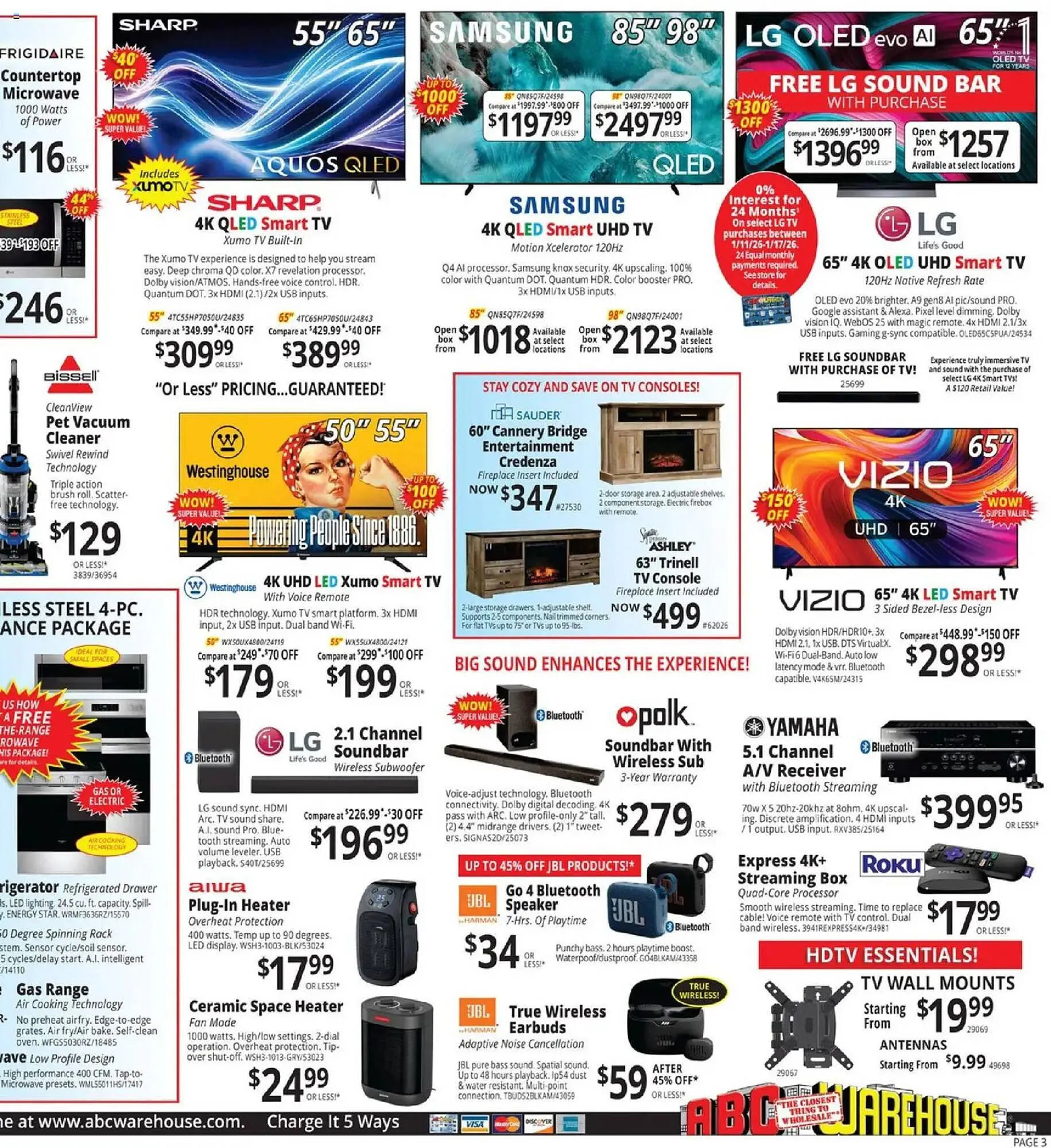 Weekly ad ABC Warehouse weekly ad from January 11 to January 17 2026 - Page 3
