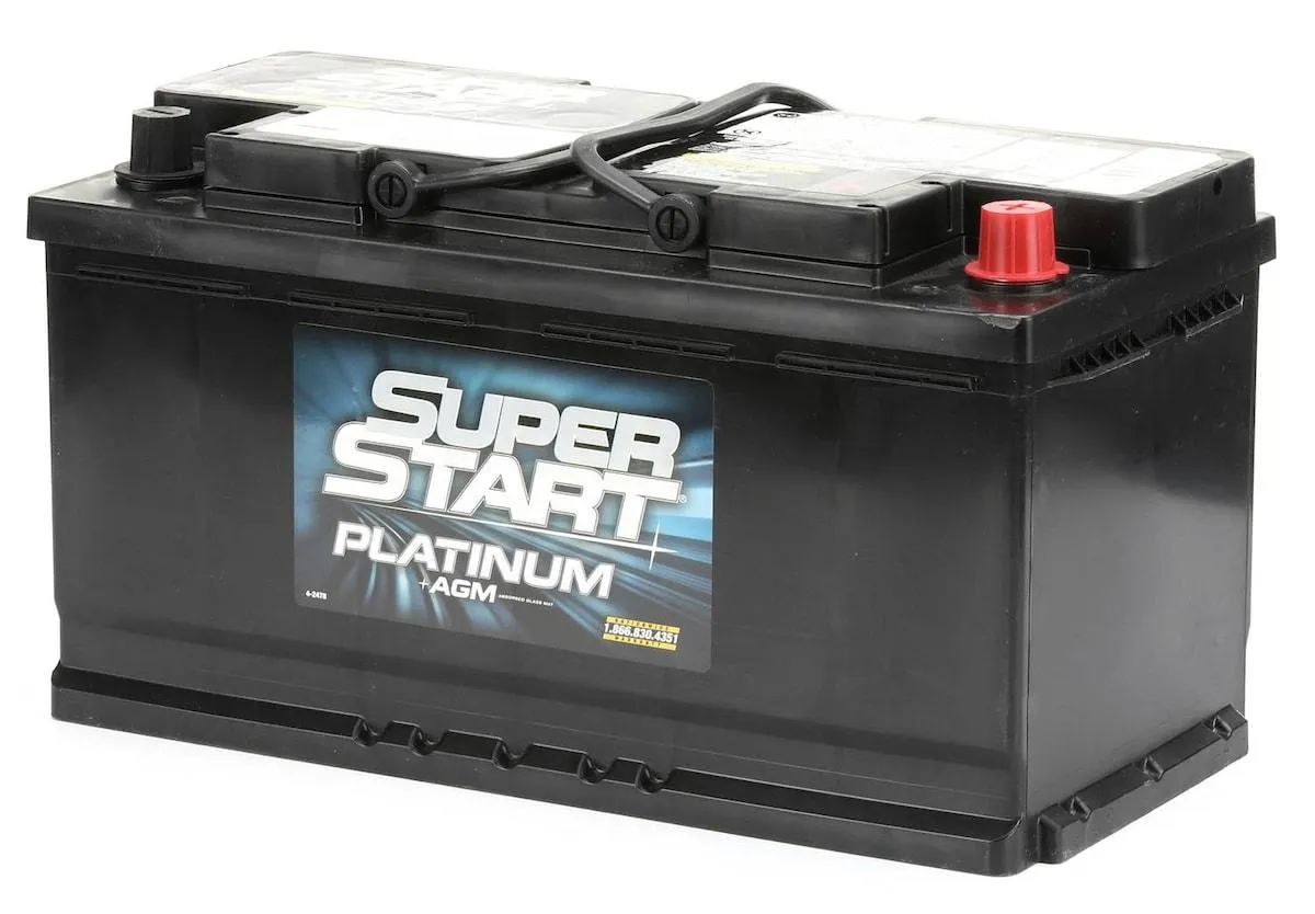 Super Start Platinum Battery Group Size 49 H8 - 49PLT