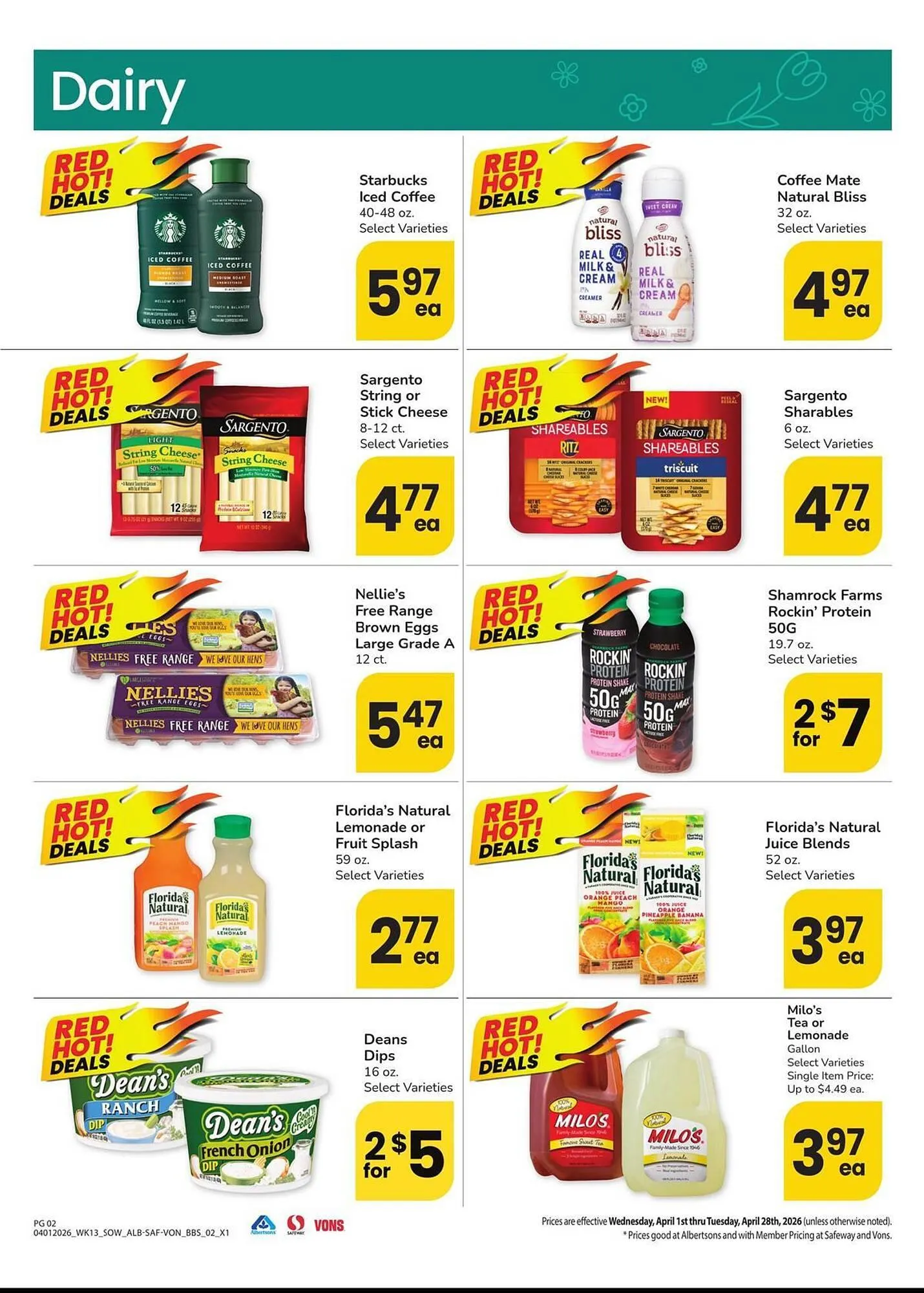 Weekly ad Safeway weekly ad from April 1 to April 28 2026 - Page 2