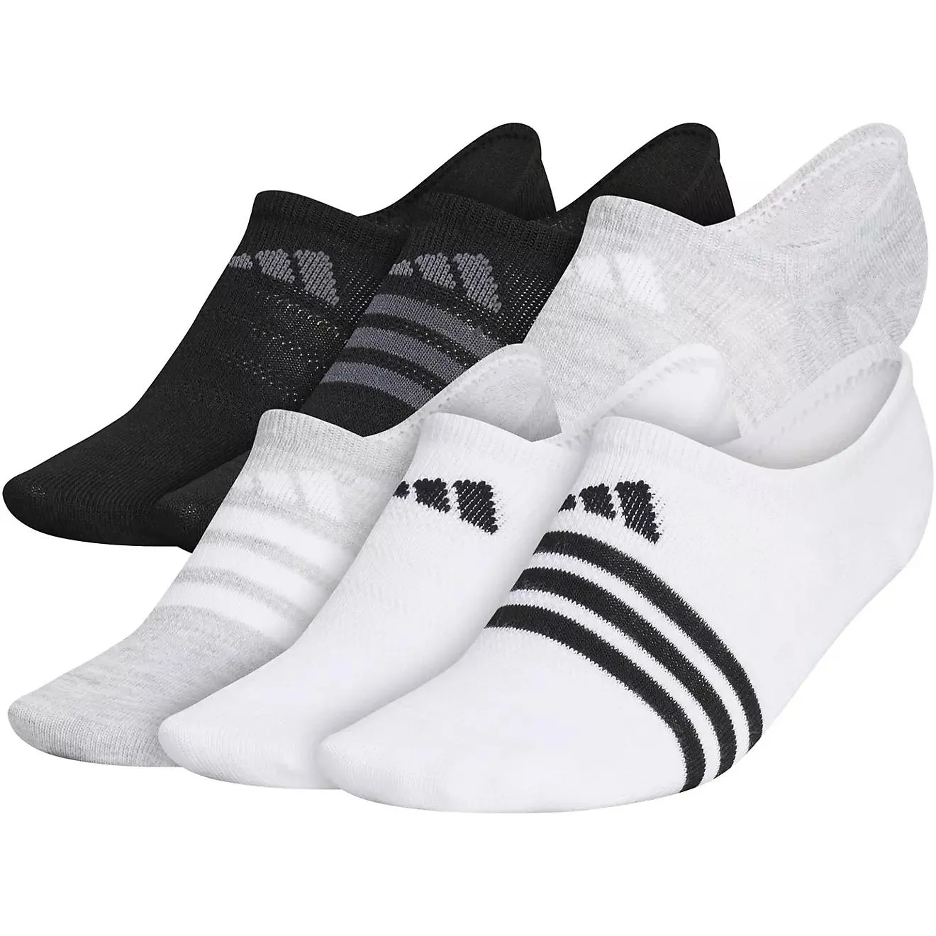 adidas Superlite II Super No Show Socks 6-Pack