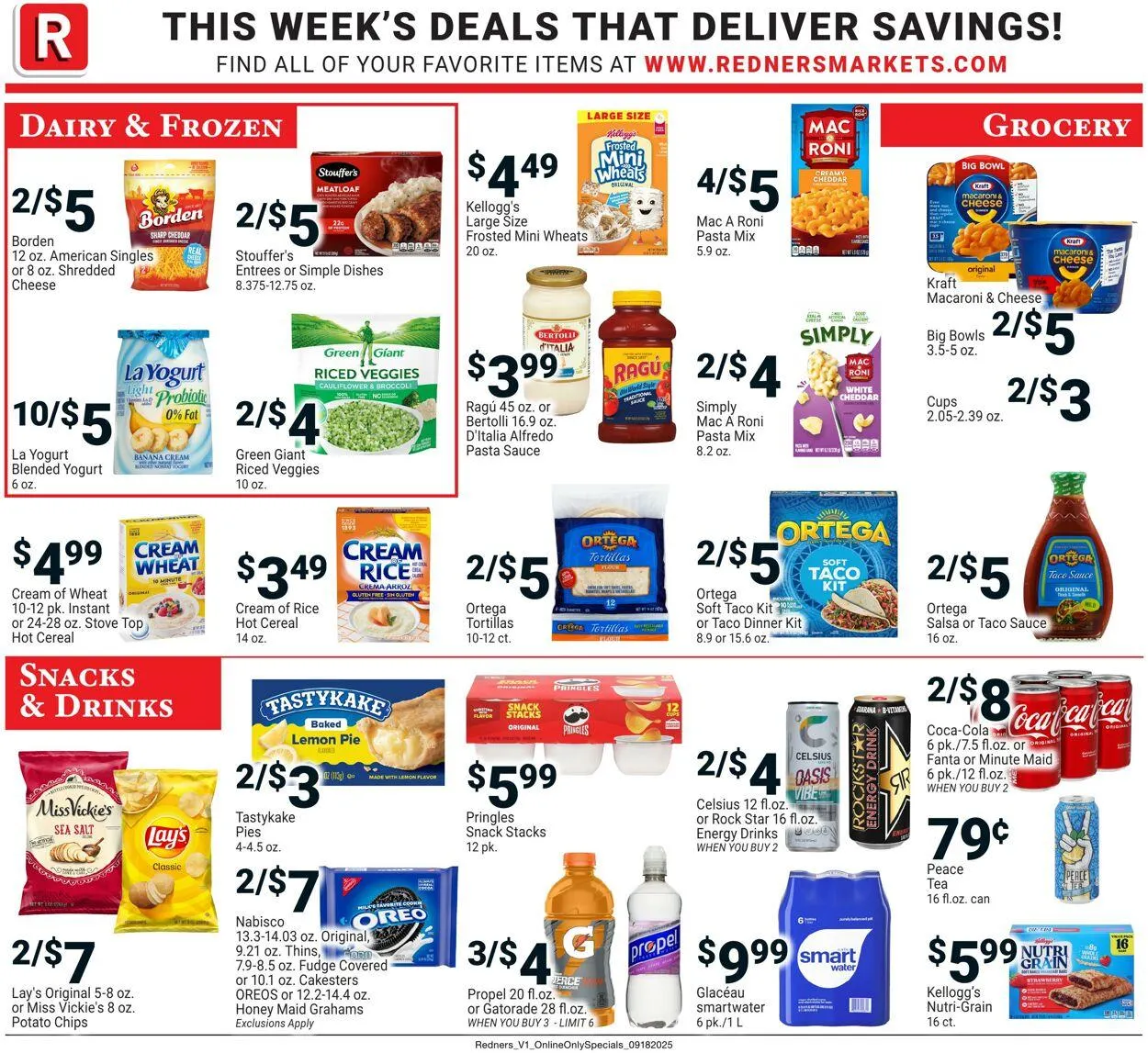 Weekly ad Redner’s Warehouse Market Current weekly ad from September 18 to September 24 2025 - Page 9