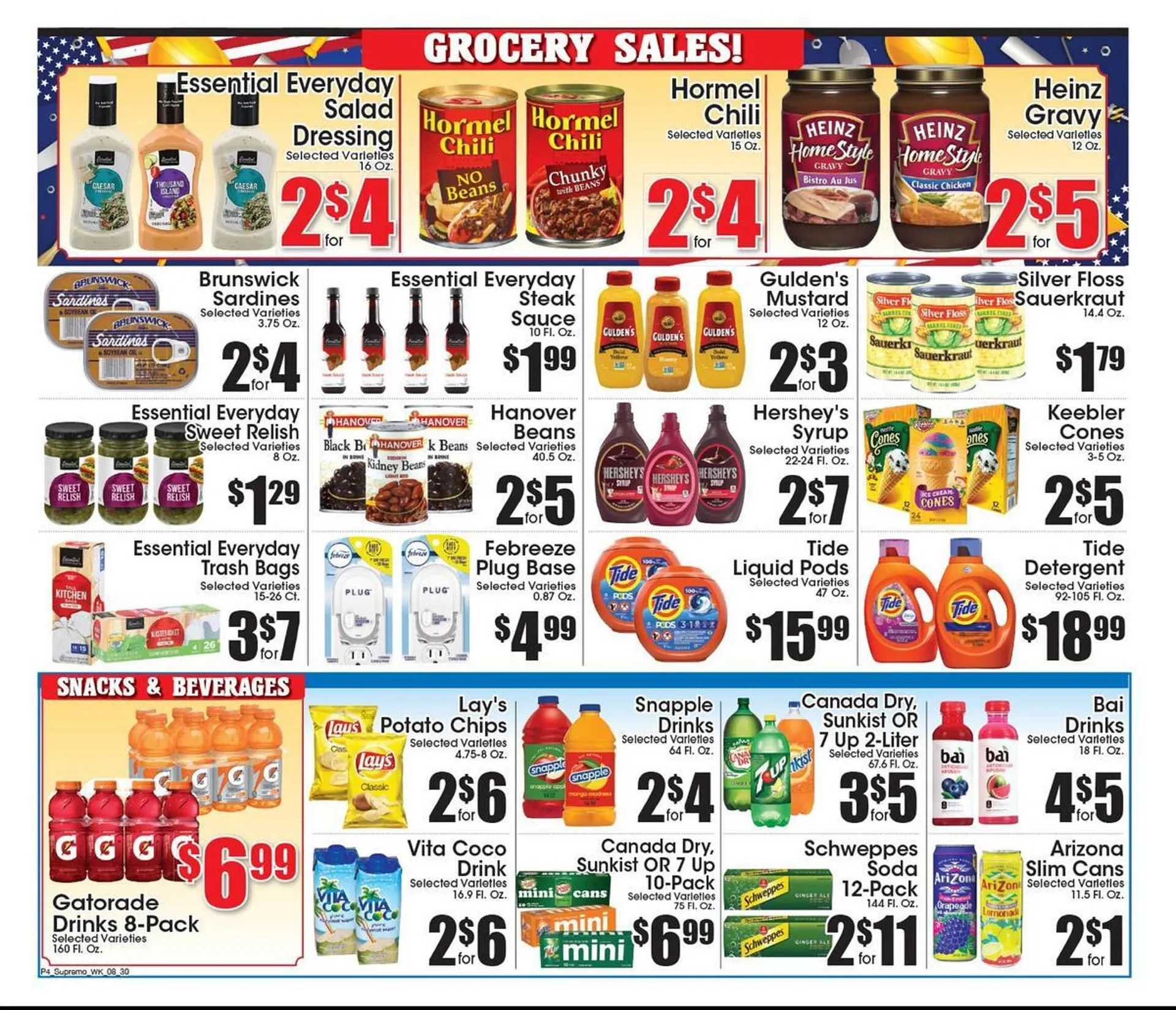 Weekly ad Supremo Foods Inc weekly ad from August 30 to September 5 2025 - Page 4