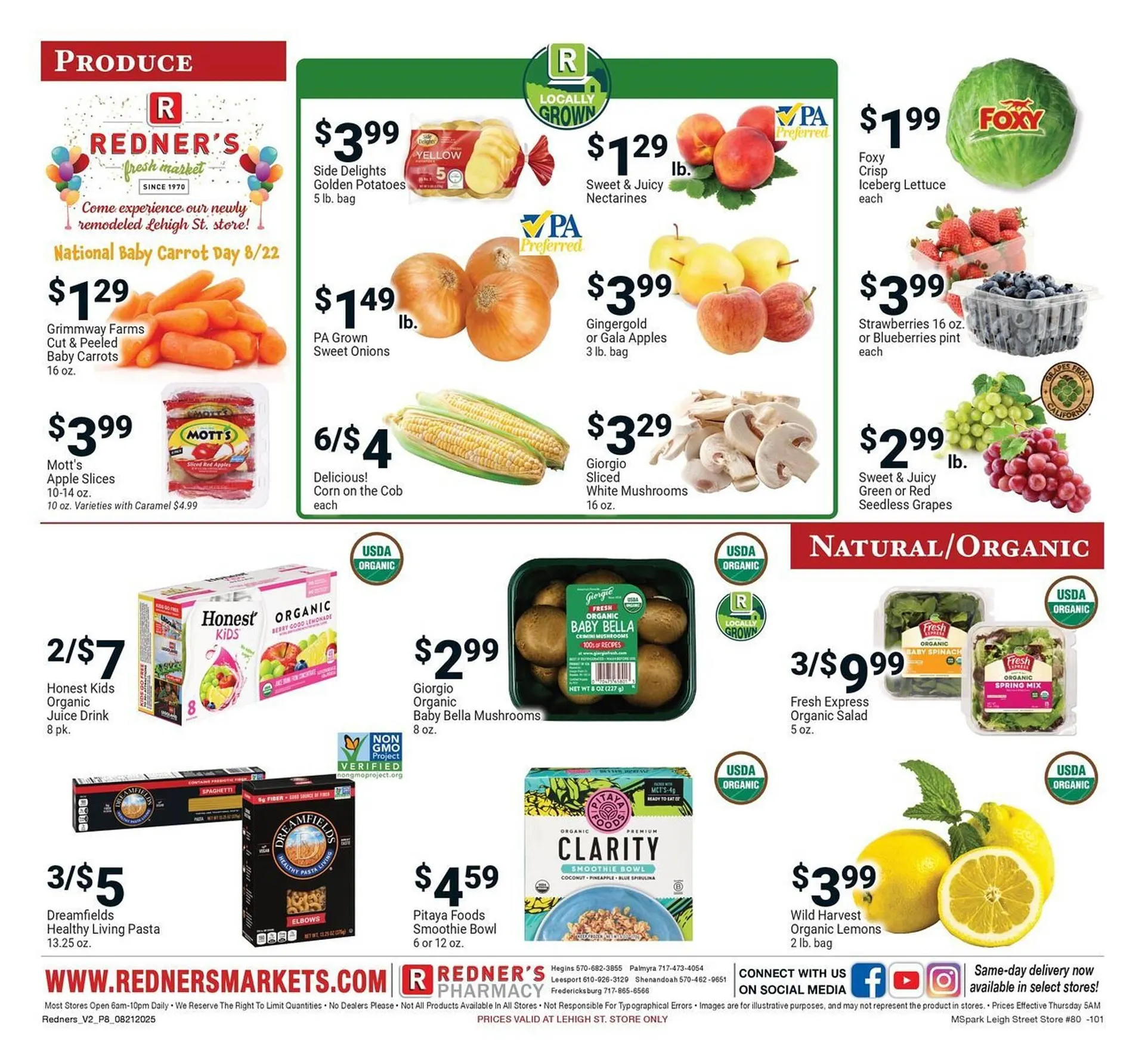 Weekly ad Redner's Warehouse Weekly Ad from August 21 to August 27 2025 - Page 8