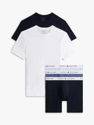 T-Shirt and Boxer Brief Set 5-Pack