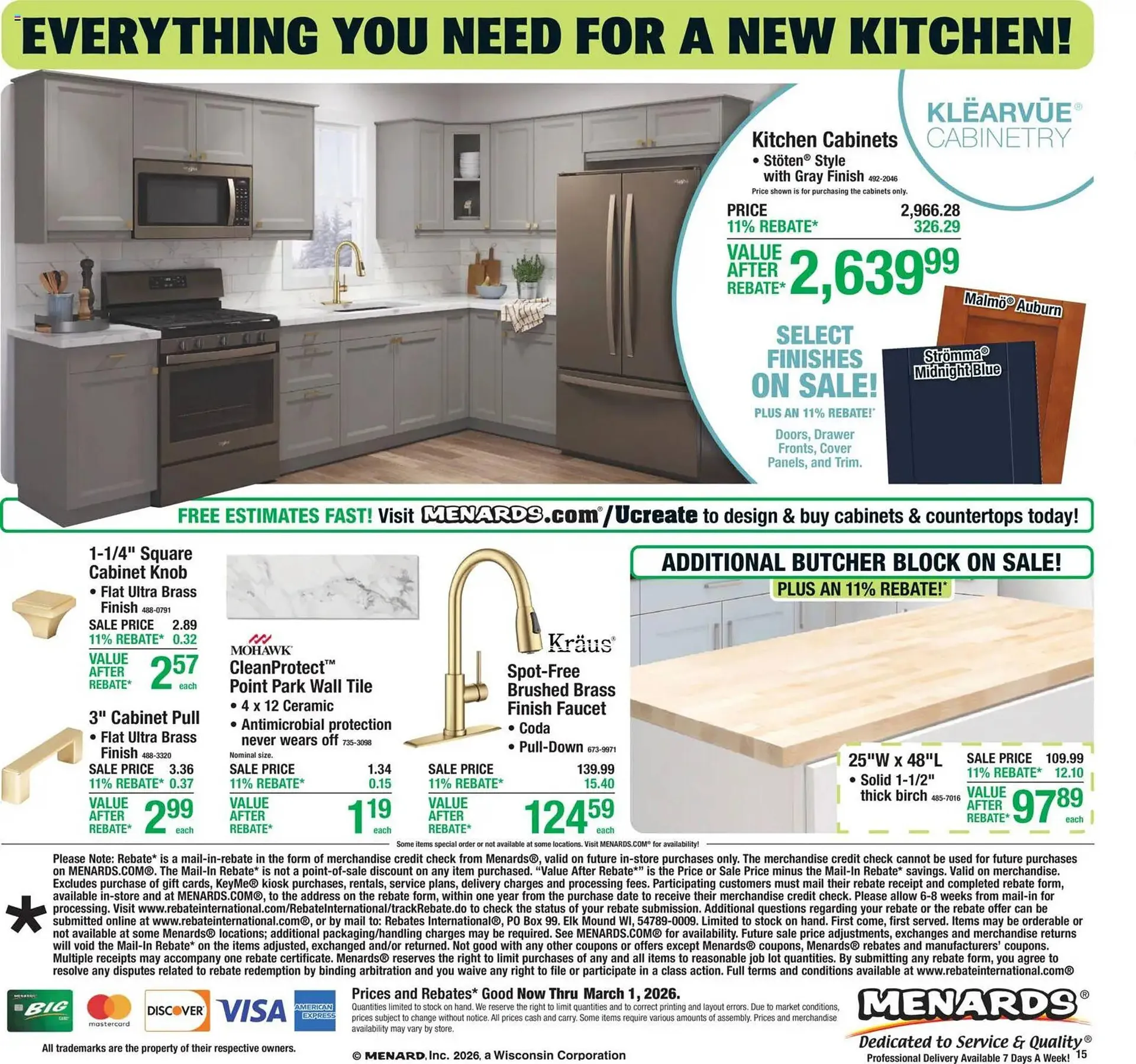 Weekly ad Menards weekly ad from February 15 to March 2 2026 - Page 21