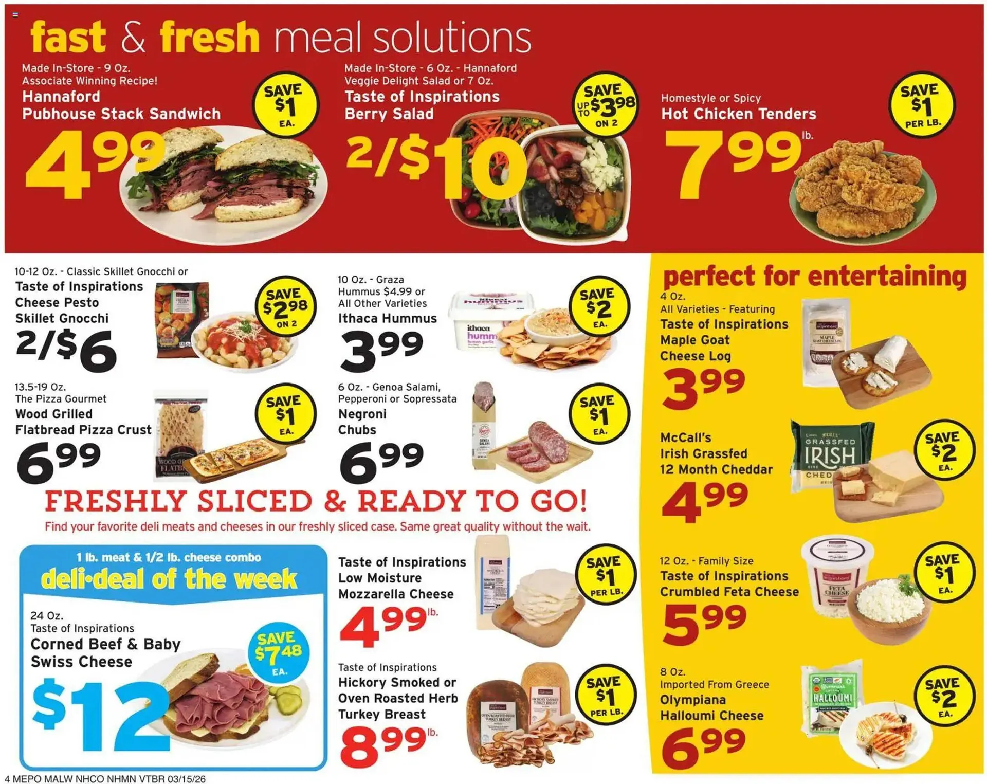 Weekly ad Hannaford flyer from March 15 to March 21 2026 - Page 4