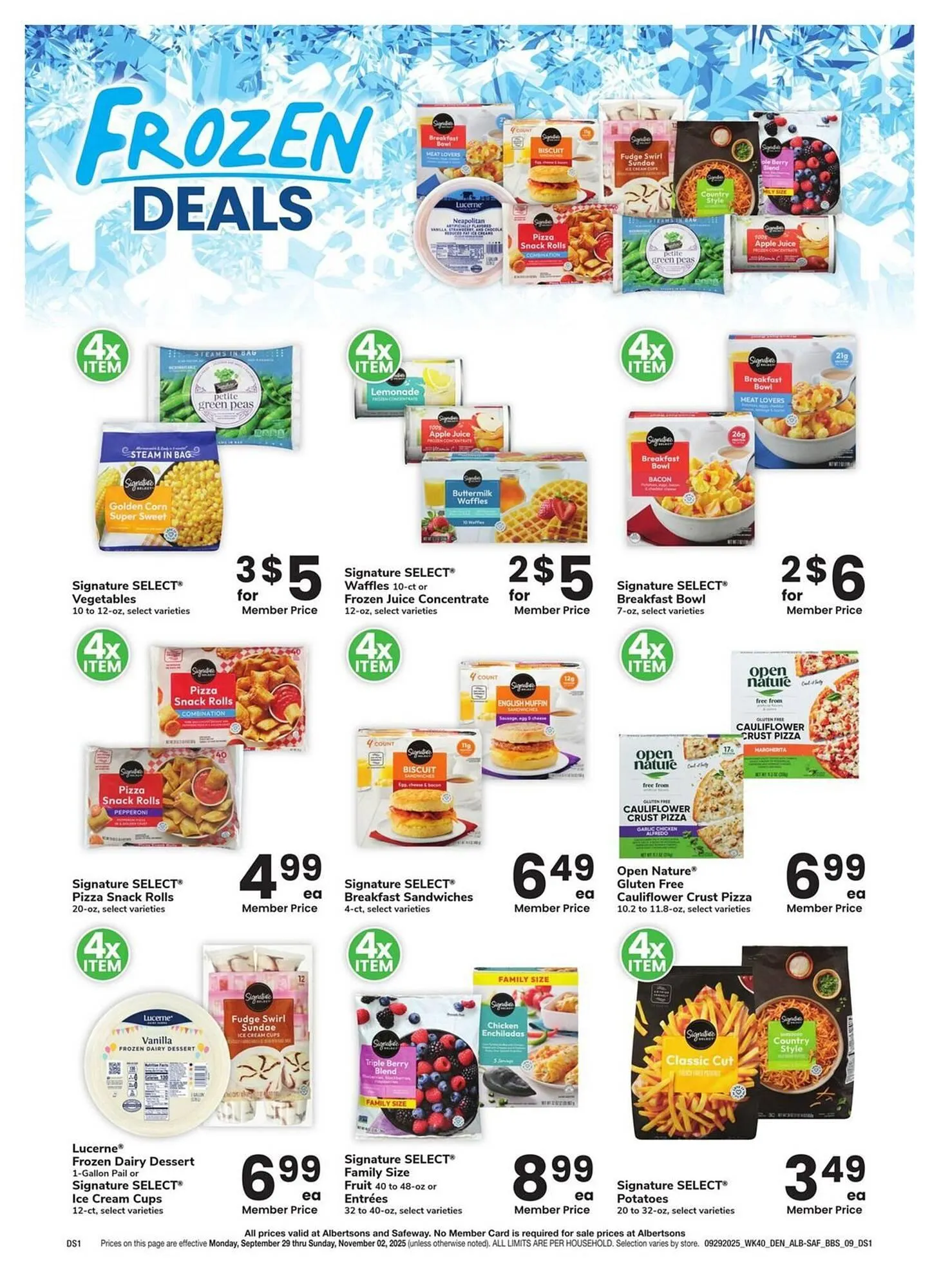 Weekly ad Albertsons weekly ad from September 29 to November 2 2025 - Page 9