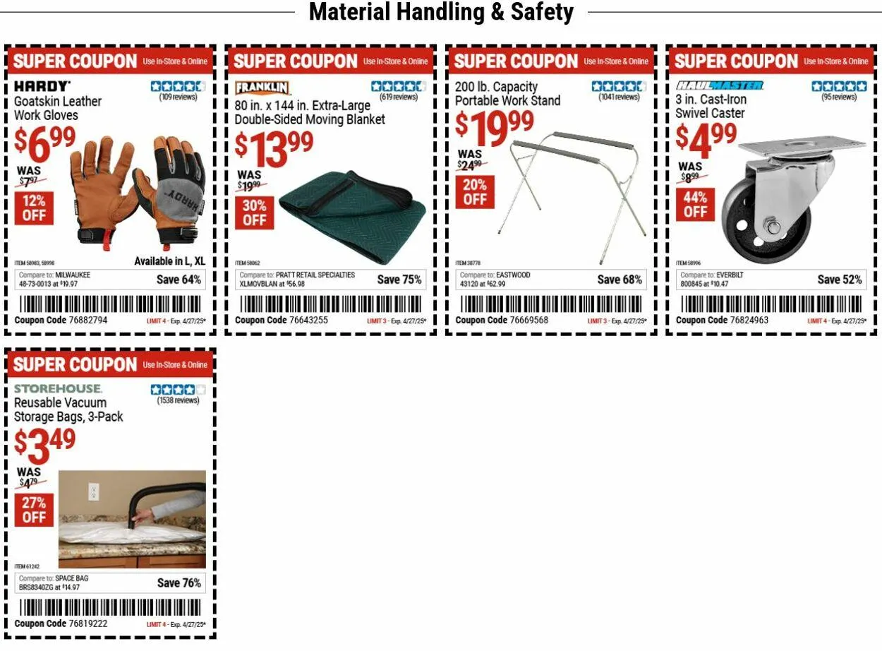 Weekly ad Harbor Freight from April 21 to April 30 2025 - Page 6