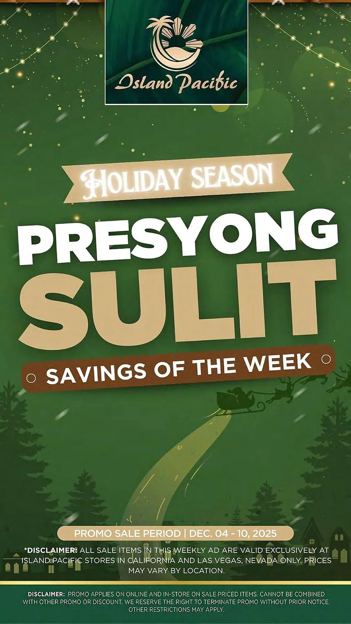 Weekly ad Island Pacific Market weekly ad from December 4 to December 10 2025 - Page 1