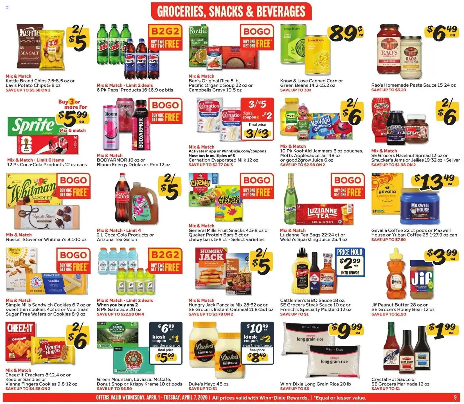 Weekly ad Winn Dixie weekly ad from April 1 to April 8 2026 - Page 9
