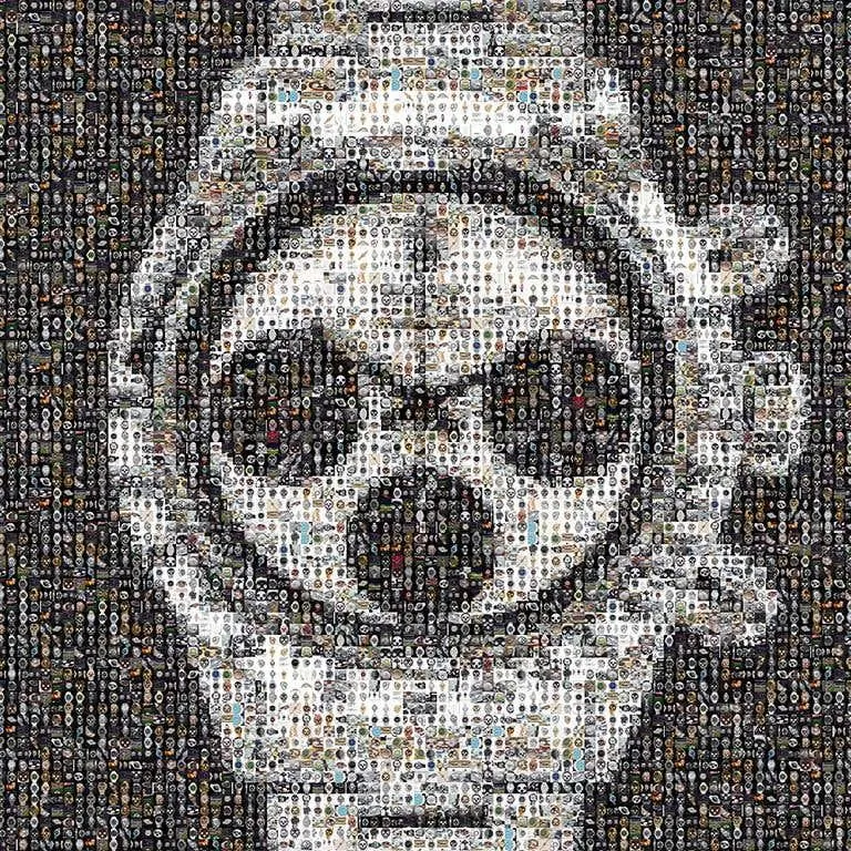 Rolex Daytona 30x30 6263 Paul Newman Photomosaic Photography Fine Art