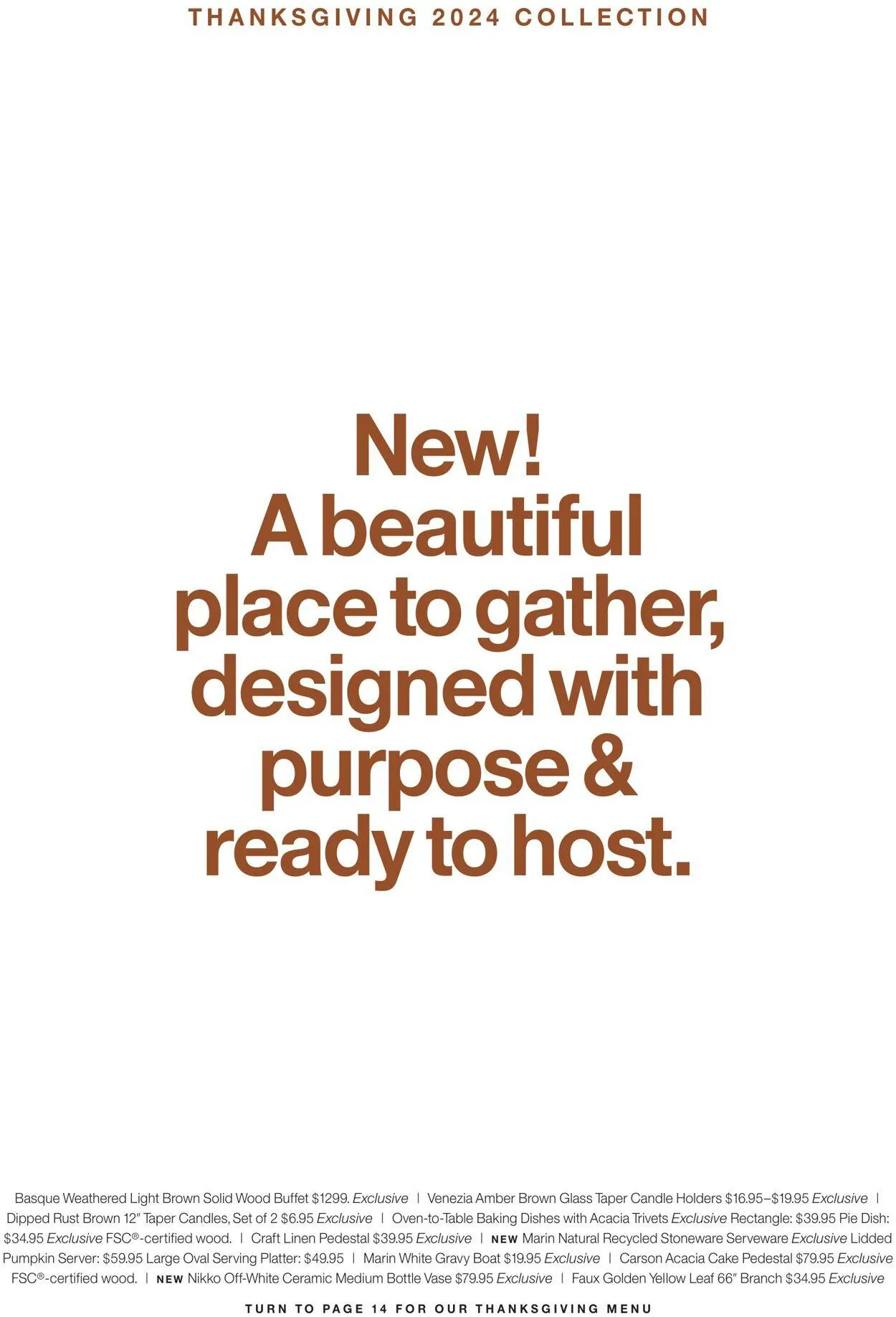 Weekly ad Crate & Barrel from November 4 to January 1 2025 - Page 3