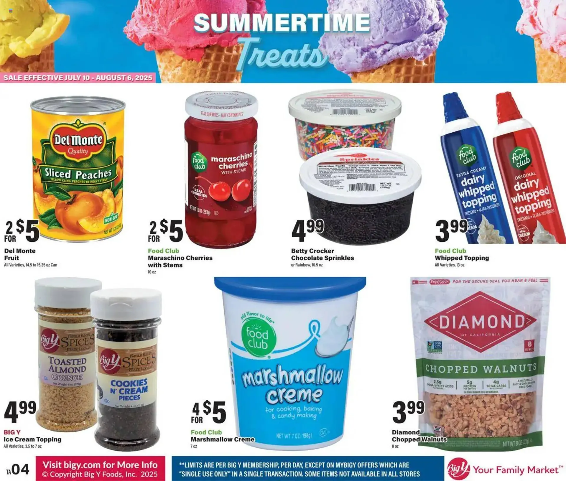 Weekly ad Big Y Weekly Ad from July 10 to July 17 2025 - Page 7