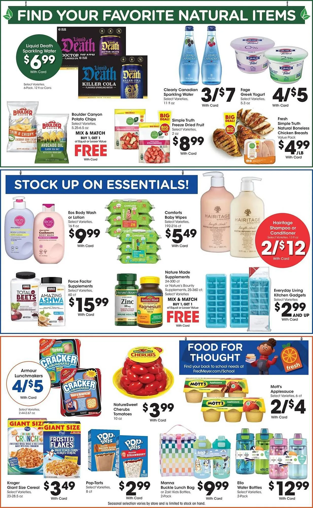 Weekly ad Fred Meyer Weekly Ad from July 30 to August 5 2025 - Page 9