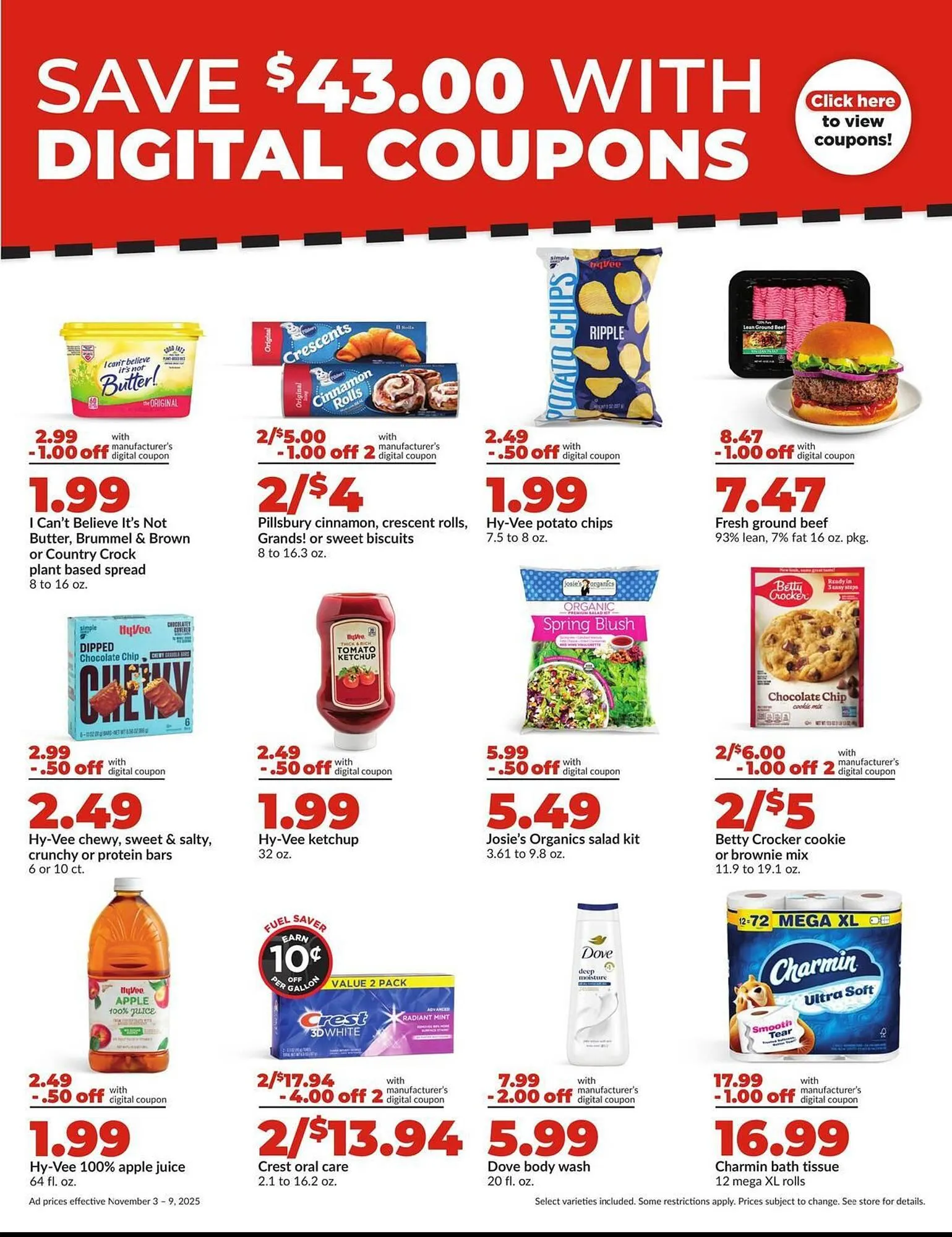 Weekly ad Hy-Vee weekly ad from November 3 to November 9 2025 - Page 8