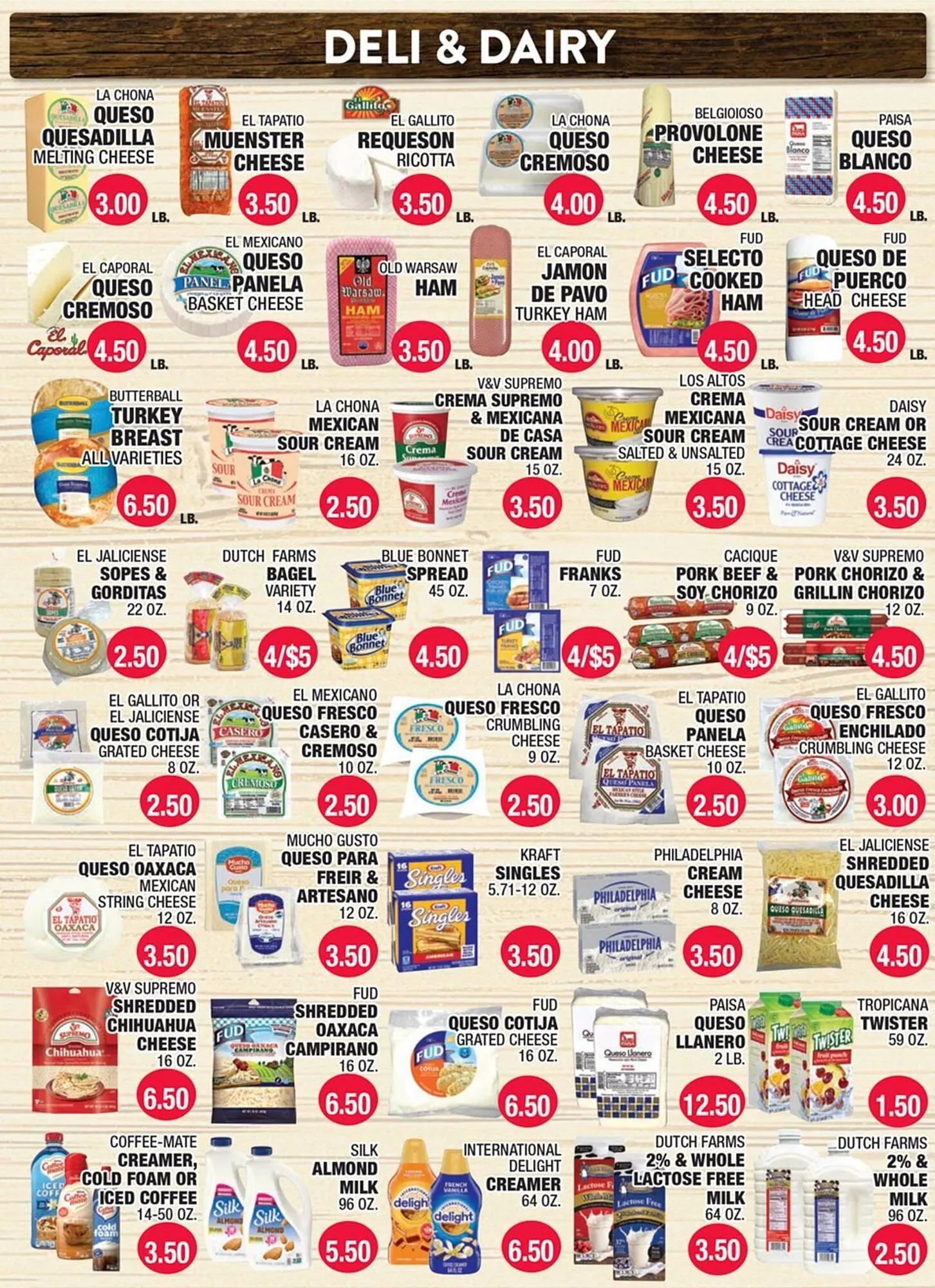 Weekly ad Carnicerias Jimenez Weekly Ad from July 30 to August 5 2025 - Page 1