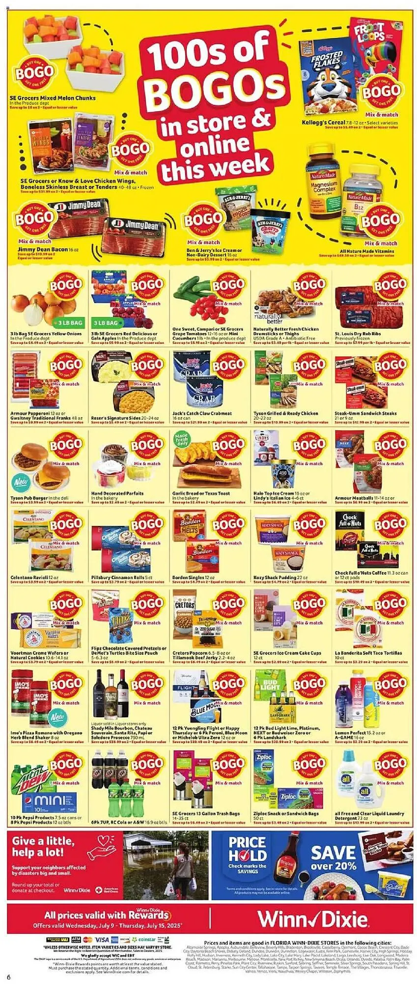 Weekly ad Winn Dixie Weekly Ad from July 9 to July 15 2025 - Page 8