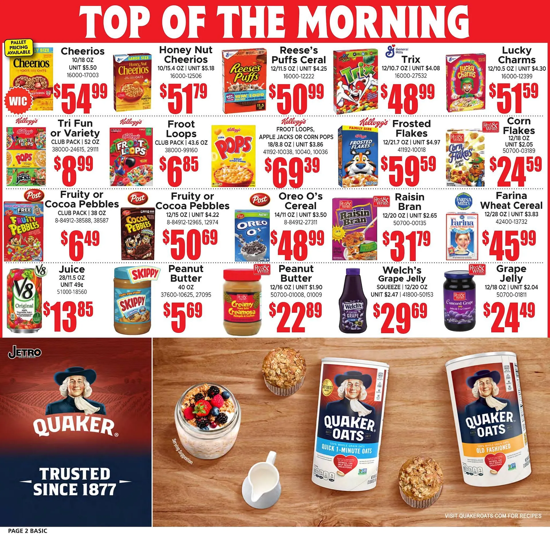 Weekly promotion Jetro flyer spanning from September 3 to September 18 2025 - Page 2 for Catalogue 365