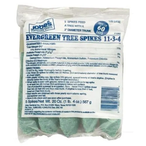 Jobe's Evergreen Tree Spikes 5 Pk