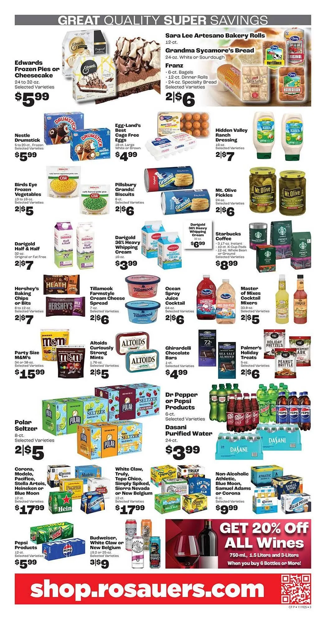 Weekly ad Rosauers weekly ad from November 19 to November 27 2025 - Page 5