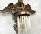 Vintage Neoclassical Bronze Wall Sconce with Eagle Motif, 1920s