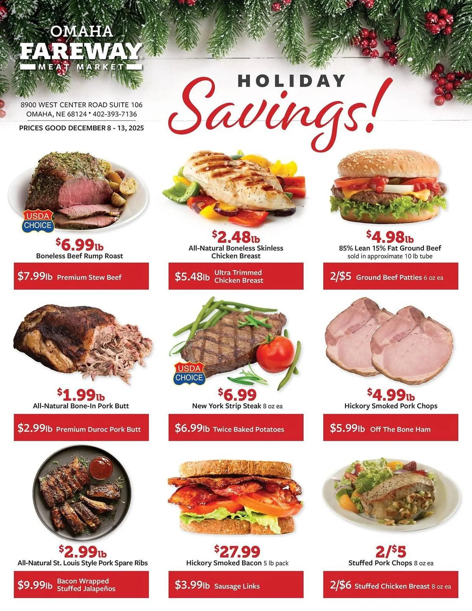 Weekly ad Fareway weekly ad from December 8 to December 13 2025 - Page 1