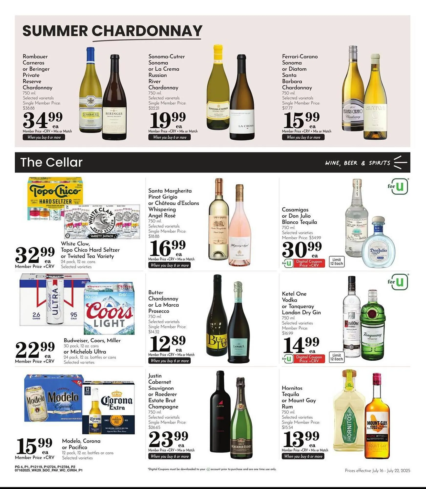 Weekly ad Pavilions Weekly Ad from July 16 to July 22 2025 - Page 4