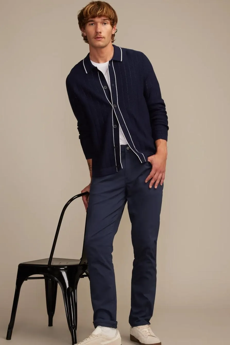 long sleeve button down sweater