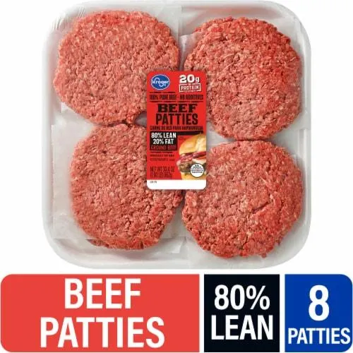 Kroger® 80/20 Ground Beef Patties