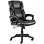 Staples Kelburne Luxura Ergonomic Faux Leather Swivel Executive Chair,