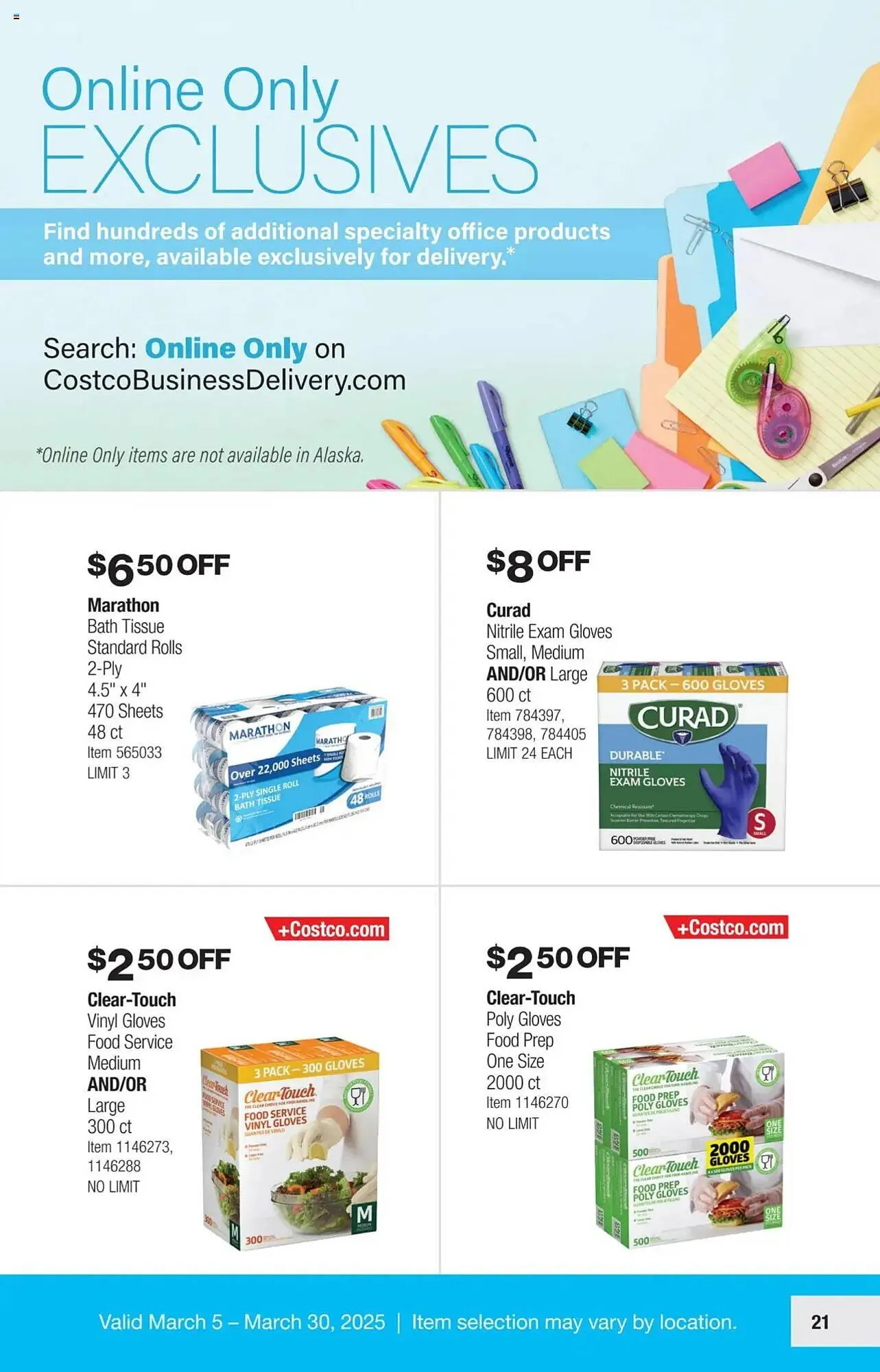 Weekly ad Costco Weekly Ad from March 5 to March 30 2025 - Page 21