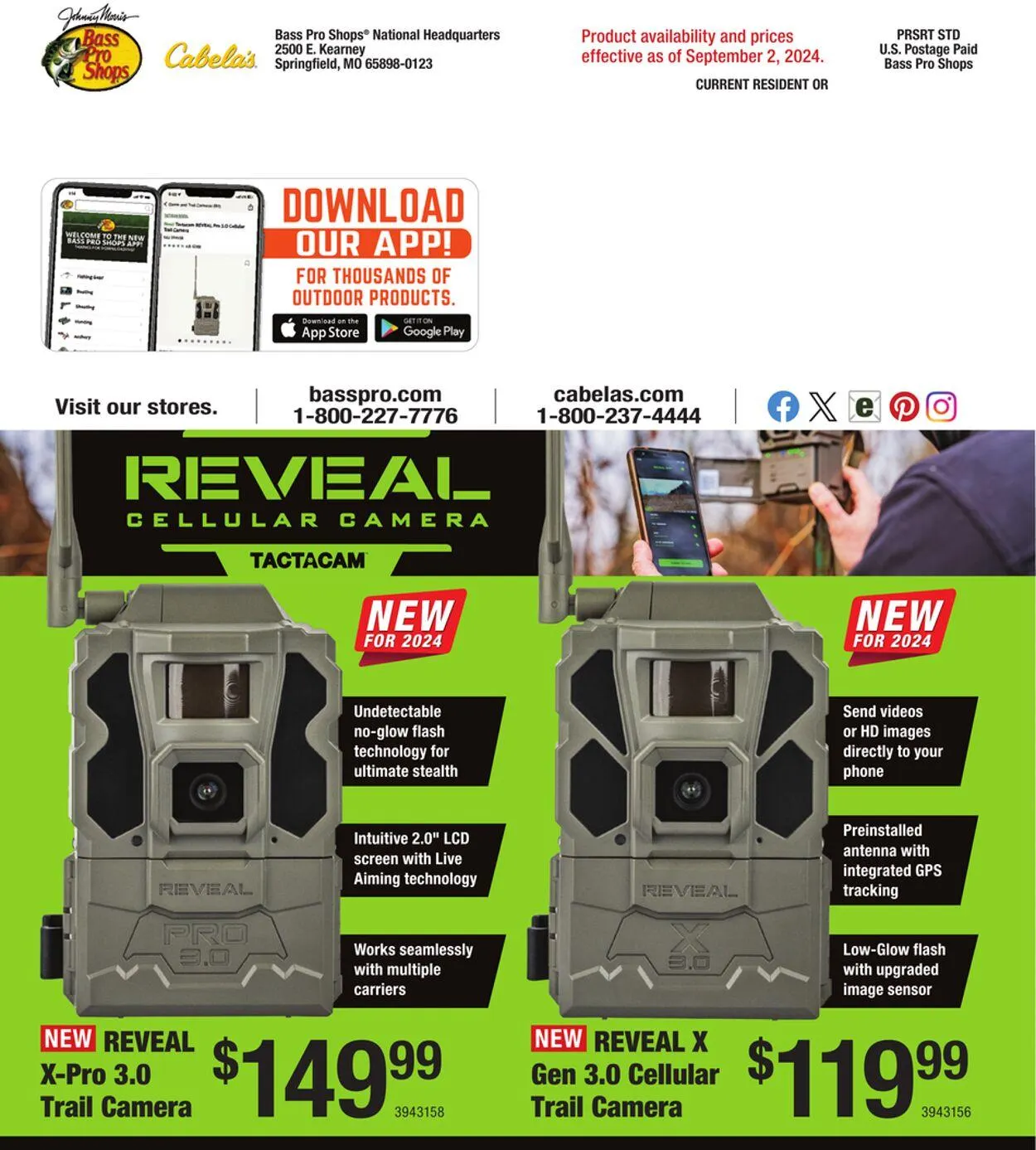 Weekly ad Bass Pro Current weekly ad from September 11 to September 25 2024 - Page 248