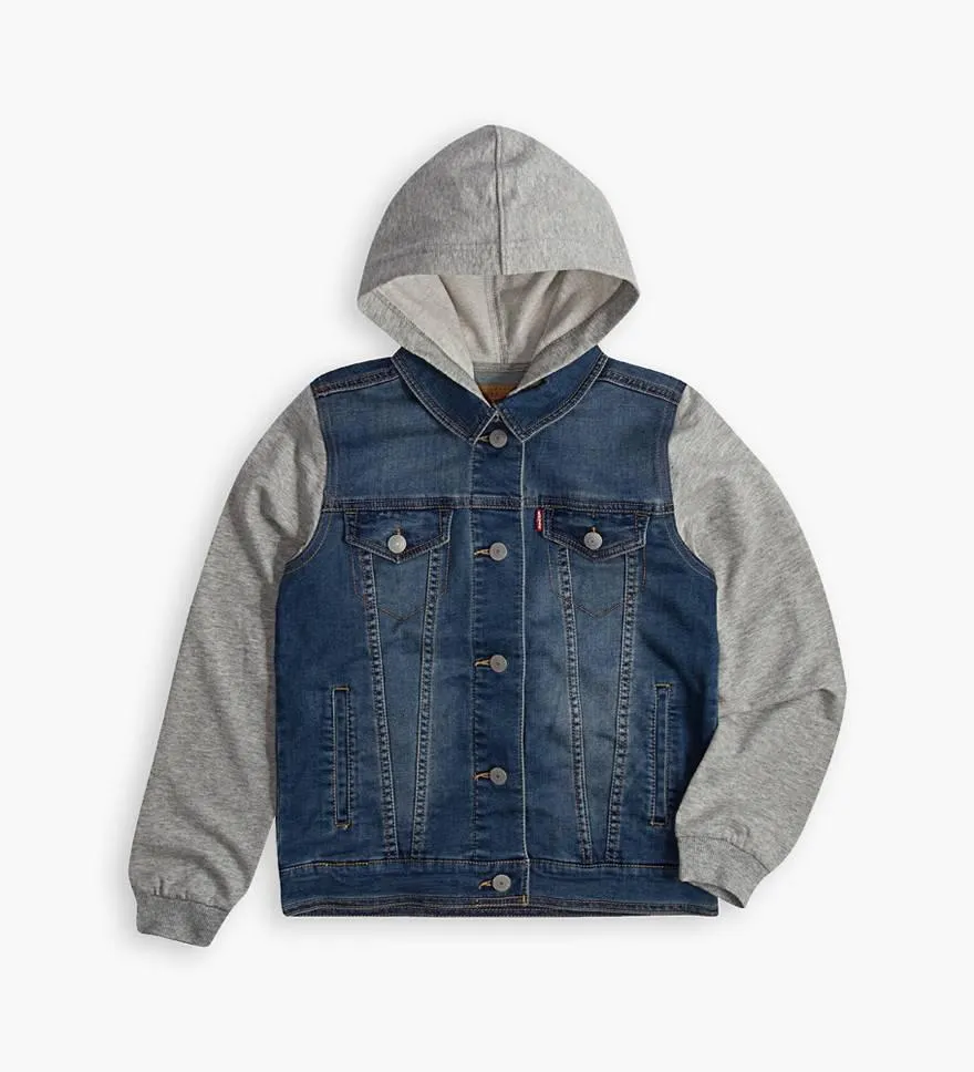 Hybrid Trucker Jacket Big Boys S-xl