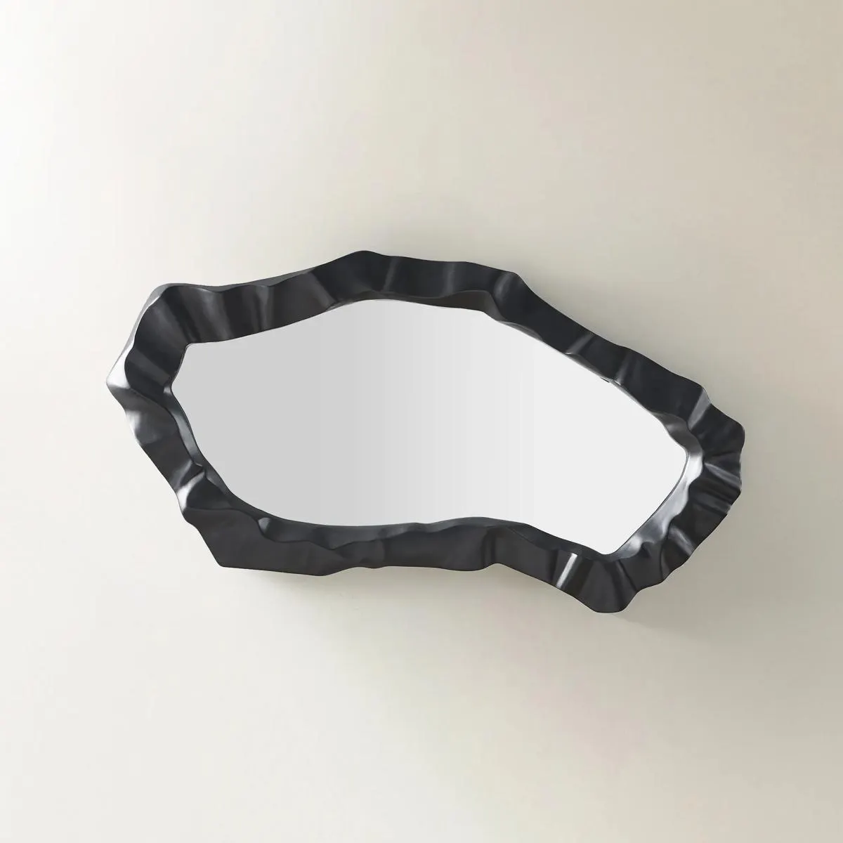 Islay Wall Mirror - Black