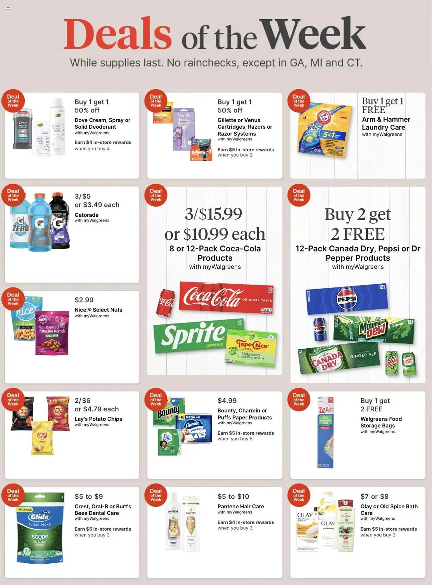 Weekly ad Walgreens Weekly Ad from August 31 to August 31 2025 - Page 1